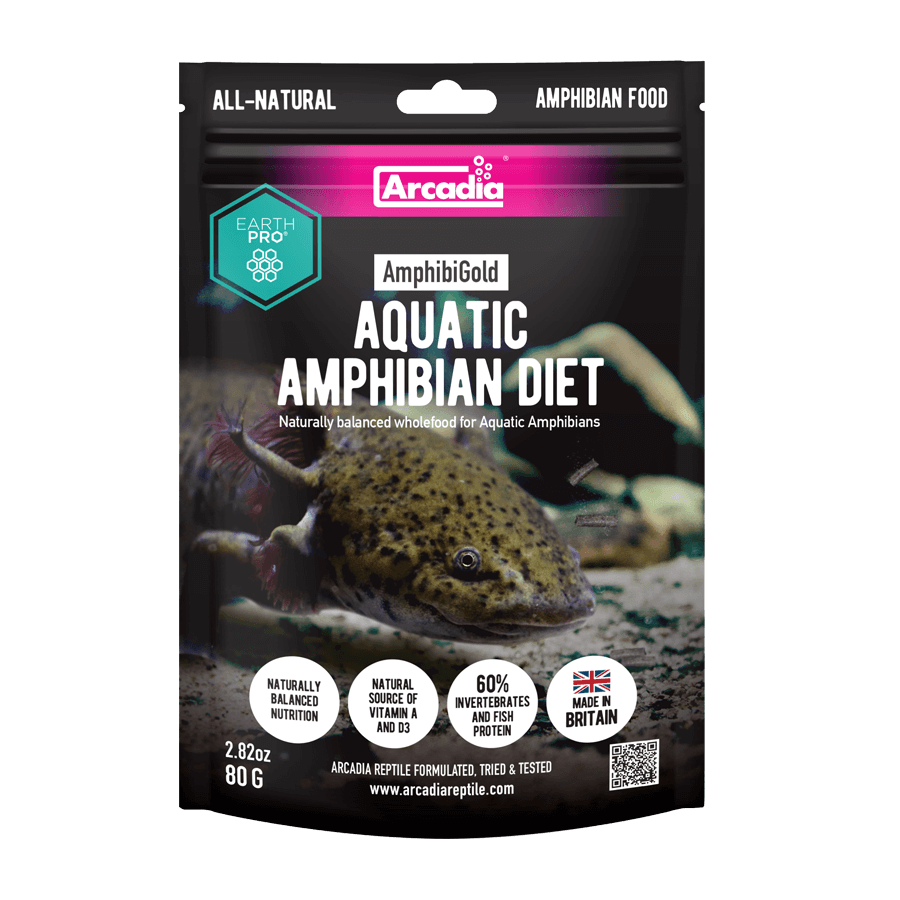 AmphibiGold Aquatic Amphibian Food, 80g