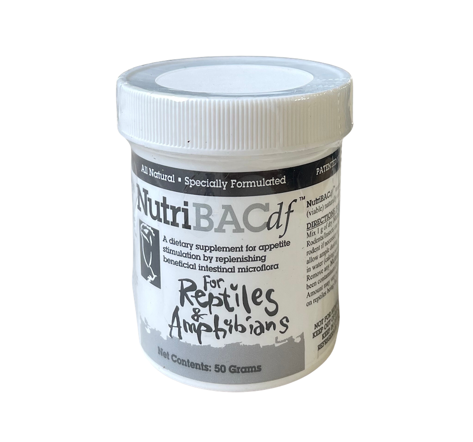 Image showcasing NutriBAC df Reptile Probiotic Supplement