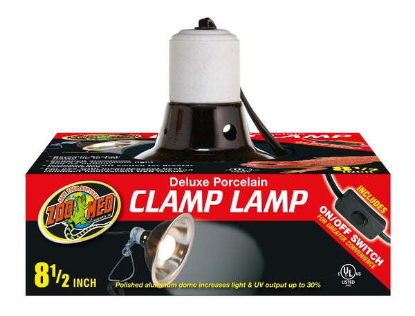 Deluxe Ceramic Clamp Lamp, 8.5 inch
