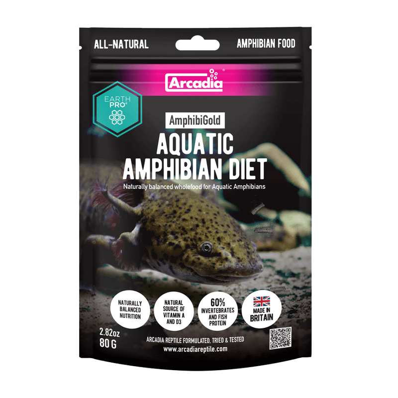 AmphibiGold Aquatic Amphibian Diet, 80g