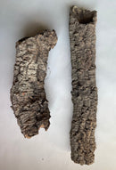 Premium Cork Bark Tubes, Extra Small