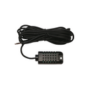 A black humidity probe with a 12-foot long cable, designed for use with SpyderWeb series of thermostats.