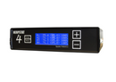 Front LCD screen with buttons for temperature control.