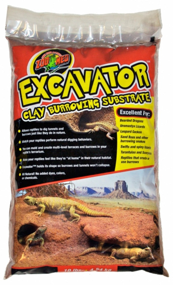 Excavator Clay Burrowing Substrate, 10lb