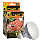Zoo Med Powersun UV bulb packaging with a clear bulb on a white background