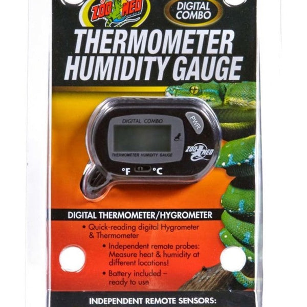 Digital Thermometer Humidity Gauge / Hygrometer (with probe)