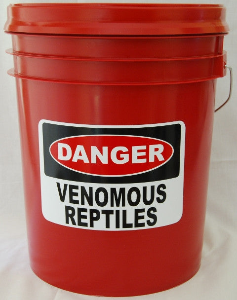 Reptile Bucket Sticker