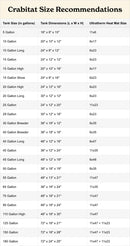 size chart for heat mats