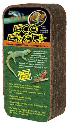 Eco Earth Coconut Fiber Substrate Compressed Brick
