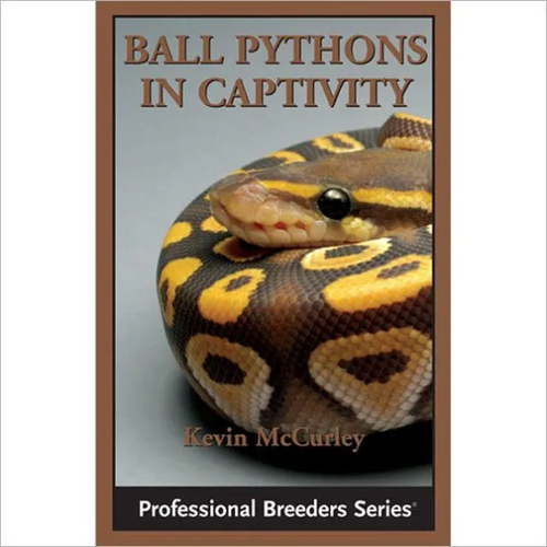 Ball Pythons in Captivity. Book by McCurley