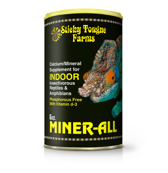 Miner-All Calcium + Mineral, 6 oz (Indoor Formula)