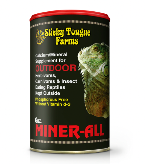 Miner-All Calcium + Mineral, 6 oz (Outdoor Formula, No D3)