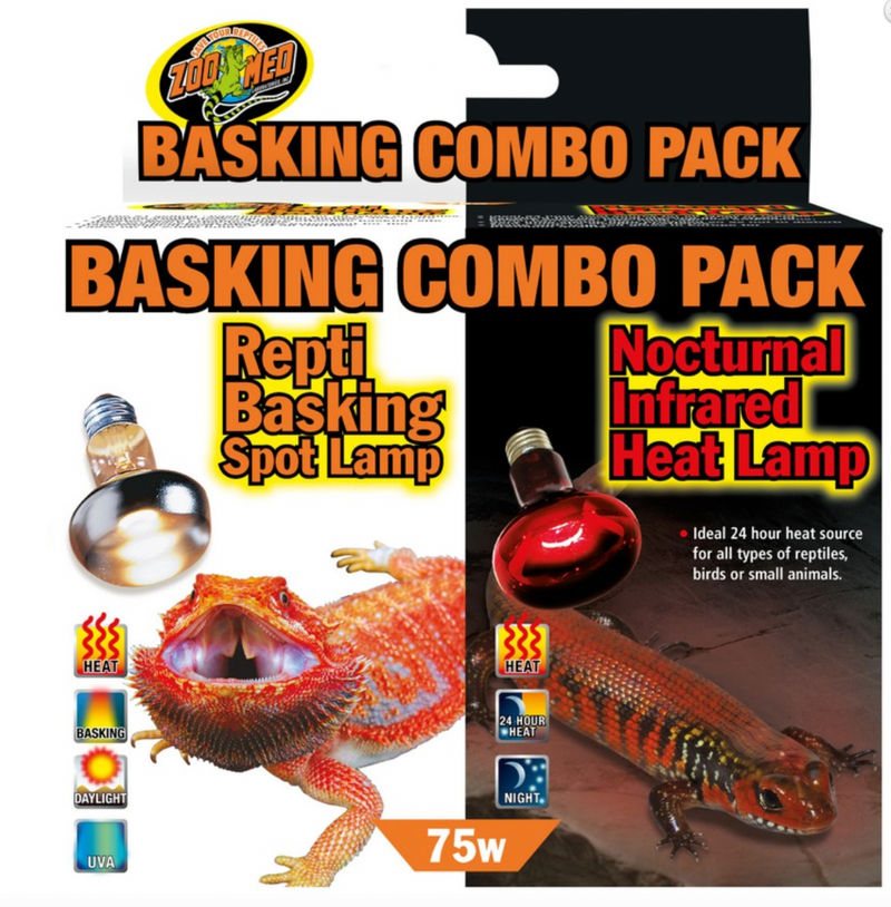 Basking Combo Pack 75W (Day & Night Heating)