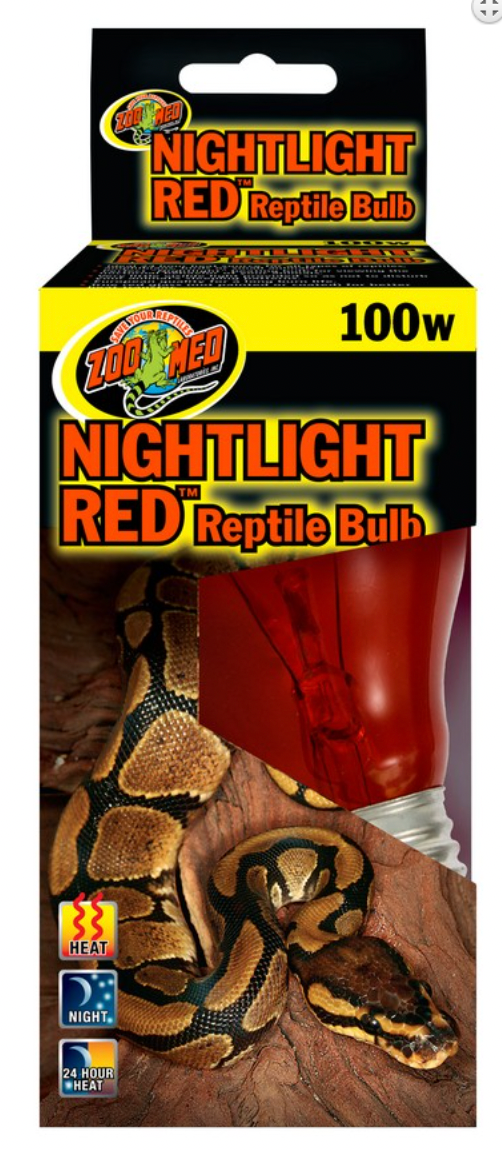 Nightlight Red™ Reptile Bulb, 100 watt