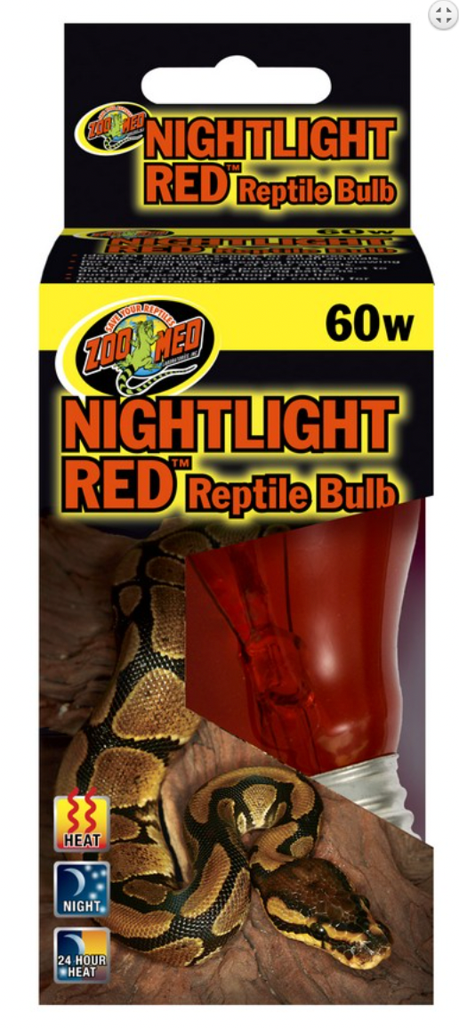 Nightlight Red™ Reptile Bulb, 60 watt