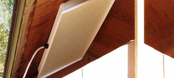 Radiant Heat Panel, Side Mount 11x40