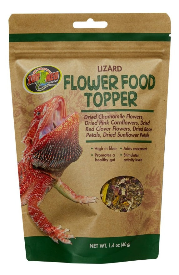 Lizard Flower Food Topper, 1.4 oz. - bean-farm