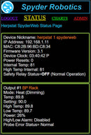 Herpstat 1 Spyderweb